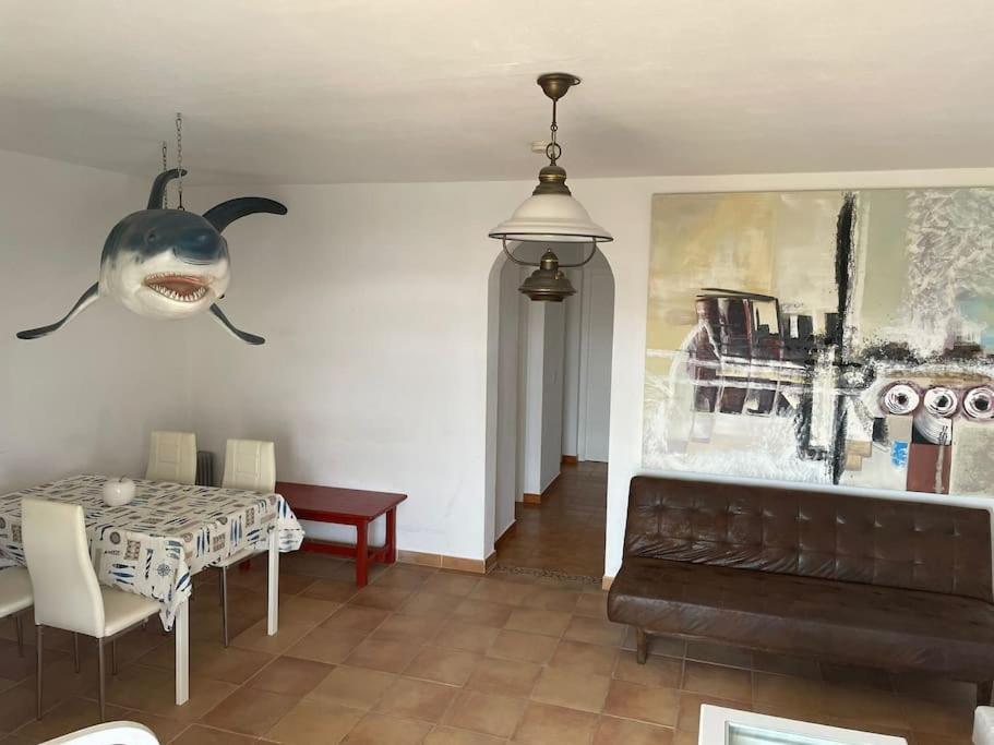 شقة La Casa Del Tiburon Cala En Porter  المظهر الخارجي الصورة