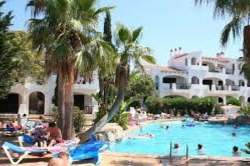 شقة La Casa Del Tiburon Cala En Porter  المظهر الخارجي الصورة