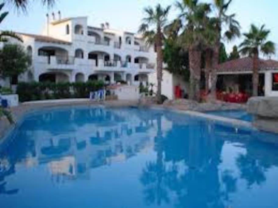 شقة La Casa Del Tiburon Cala En Porter  المظهر الخارجي الصورة