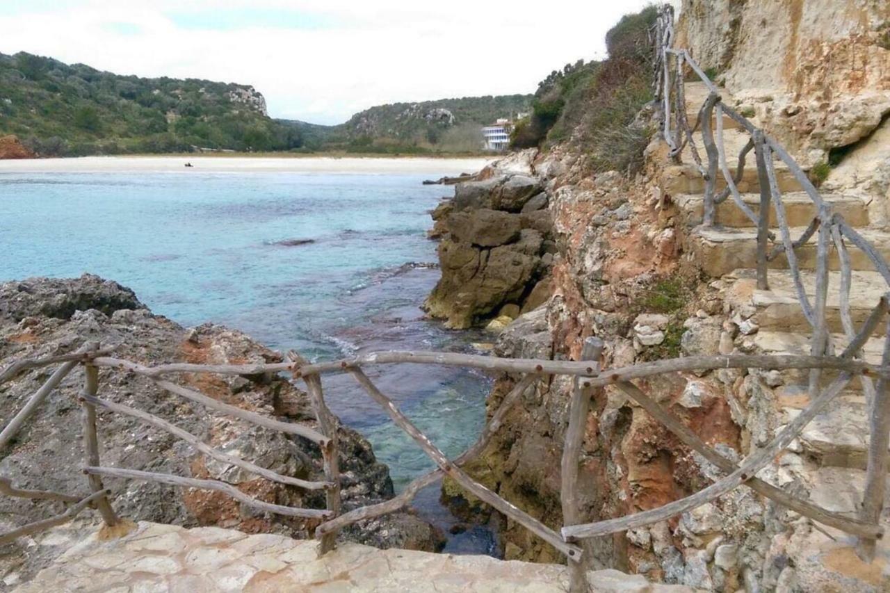 شقة La Casa Del Tiburon Cala En Porter  المظهر الخارجي الصورة